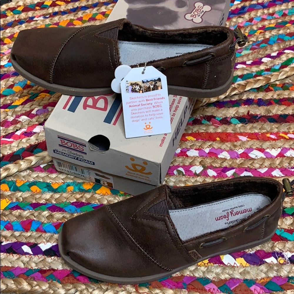 Bobs from Sketchers memory foam shoes